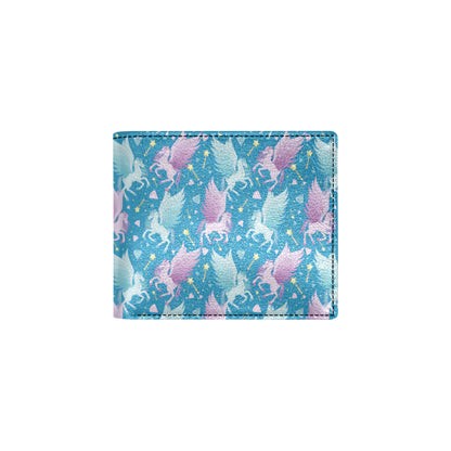 Pegasus Pattern Print Design 04 Men's ID Card Wallet