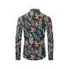 Bird Of Paradise Pattern Print Design BOP02 Men's Long Sleeve Shirt