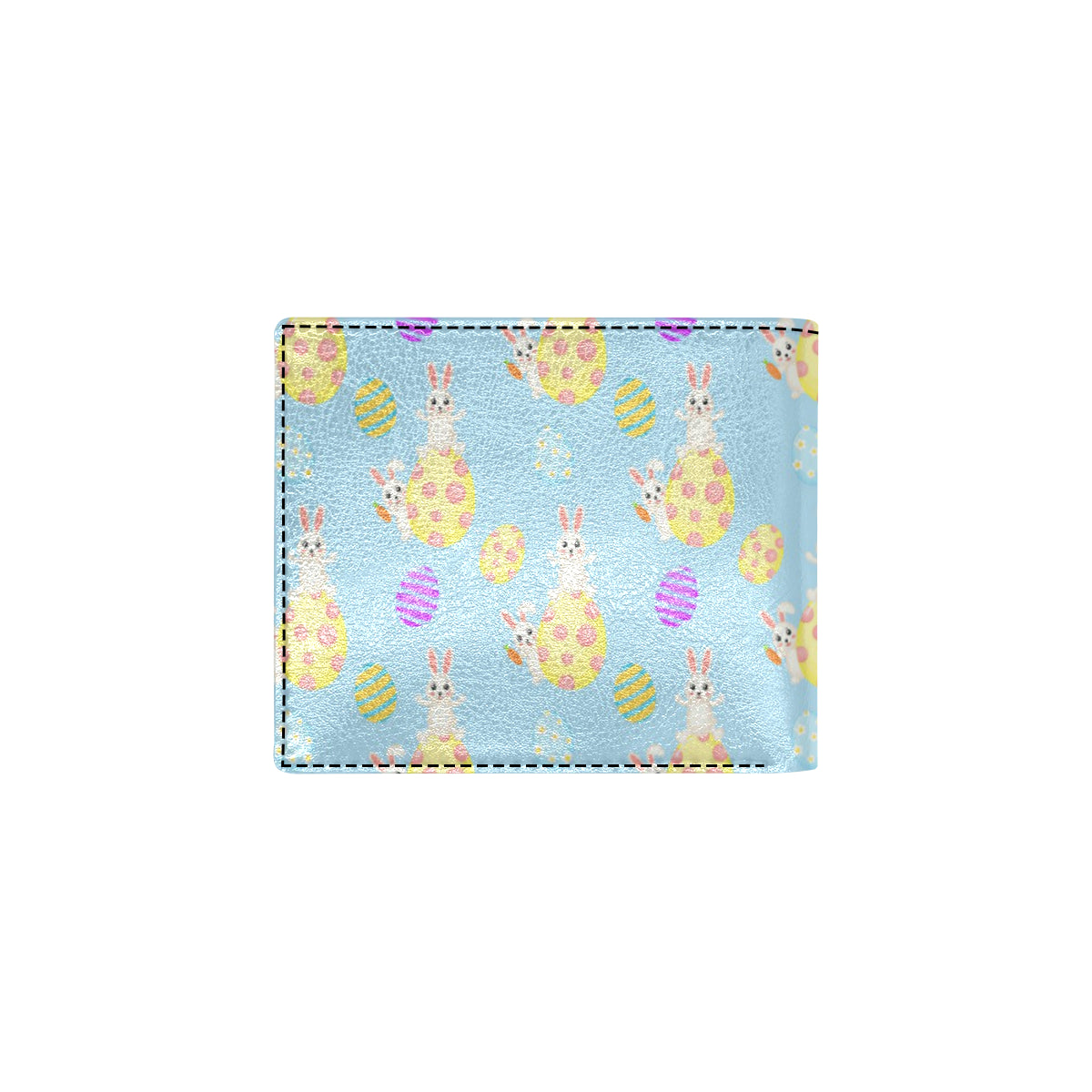 Easter Eggs Pattern Print Design RB015 Men's ID Card Wallet