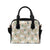 Llama Cactus Pattern Print Design 09 Shoulder Handbag