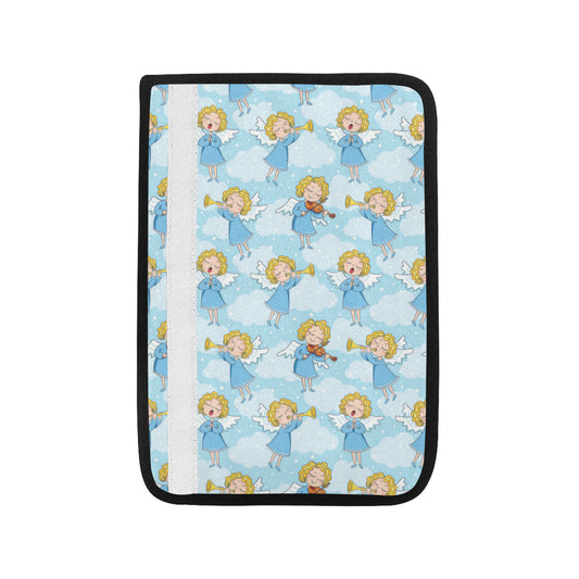 Angel Musician Pattern Print Design 09 Car Seat Belt Cover