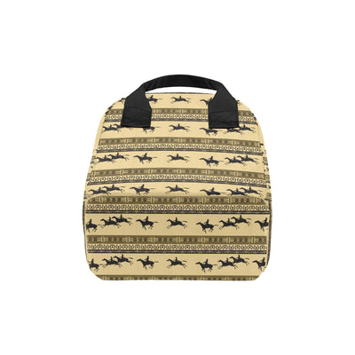 Horse Pattern Prnt Insulated Lunch Bag