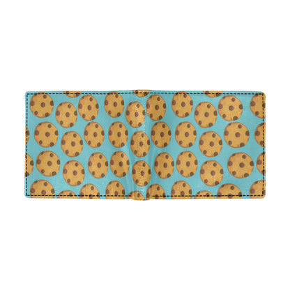 Cookie Pattern Print Design 01 Men's ID Card Wallet