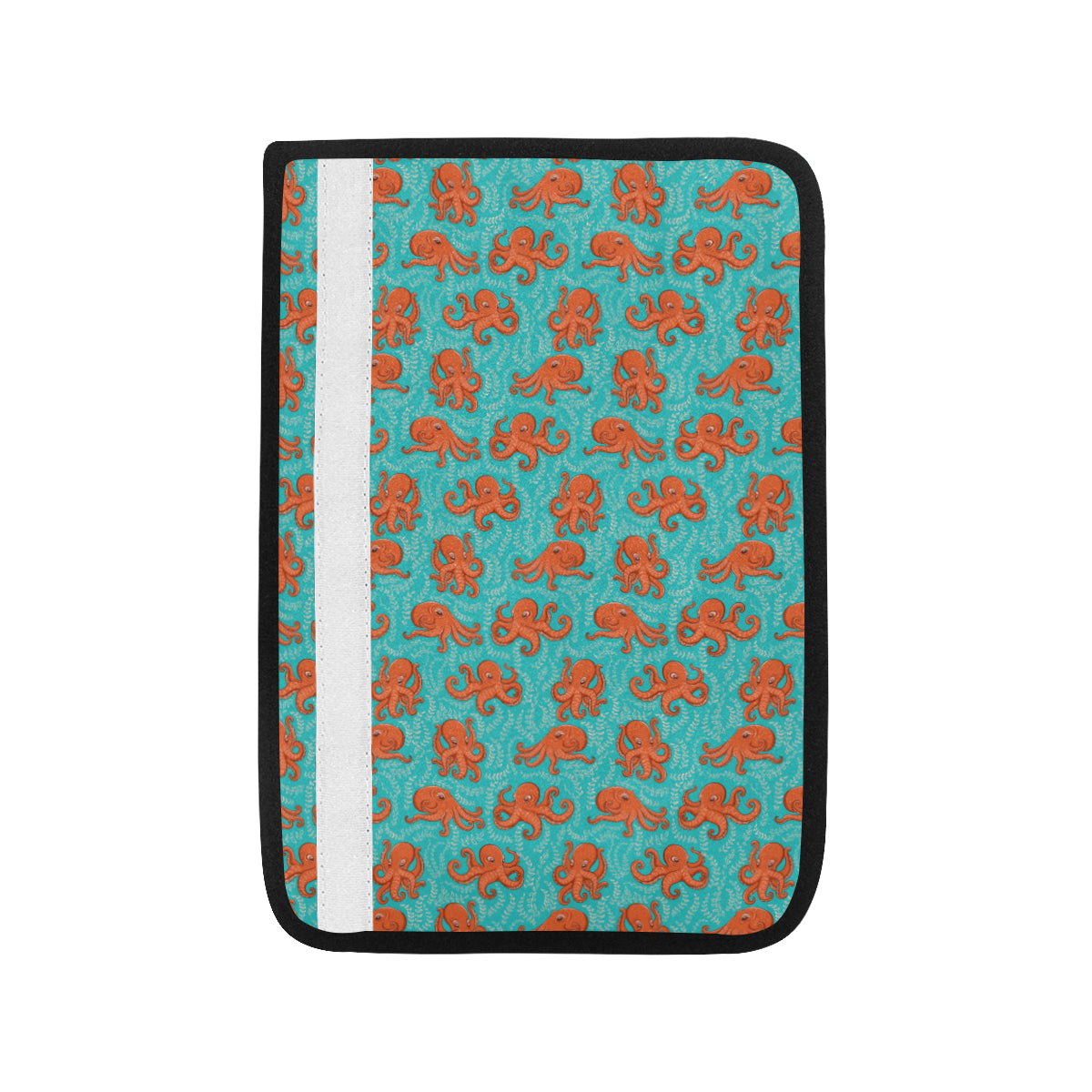 Octopus Cartoon Design Print Themed Car Seat Belt Cover