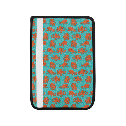 Octopus Cartoon Design Print Themed Car Seat Belt Cover