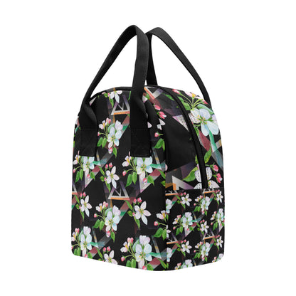 Apple blossom Pattern Print Design AB07 Insulated Lunch Bag