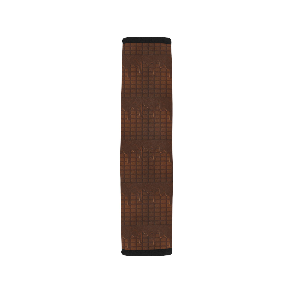 Chocolate Pattern Print Design 01 Car Seat Belt Cover