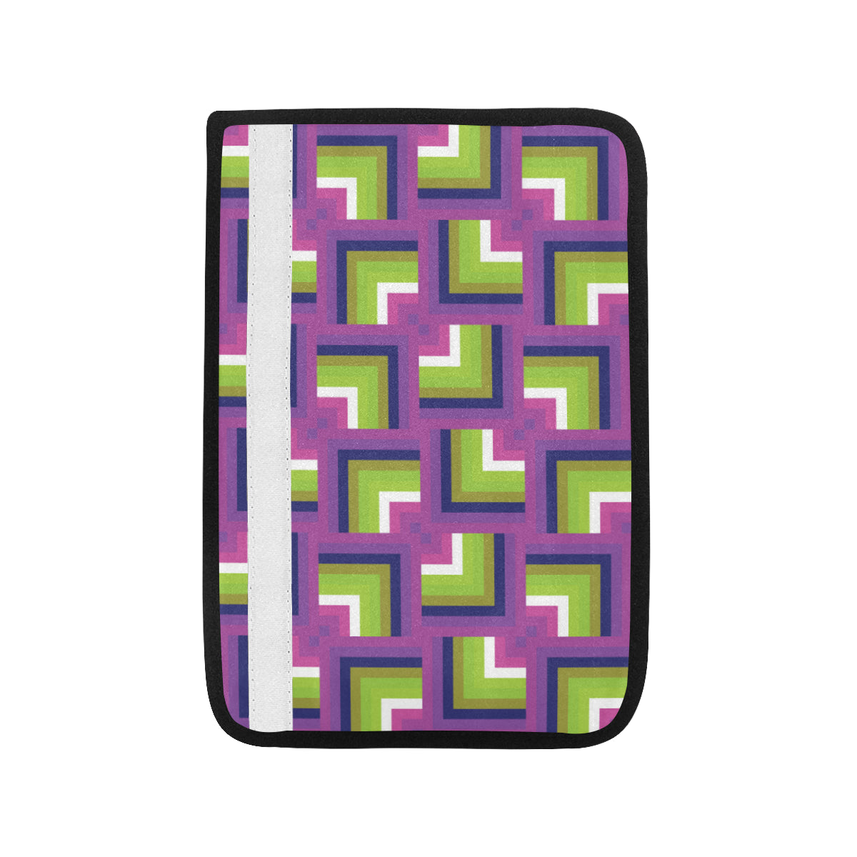 Optical illusion Pattern Print Design A05 Car Seat Belt Cover