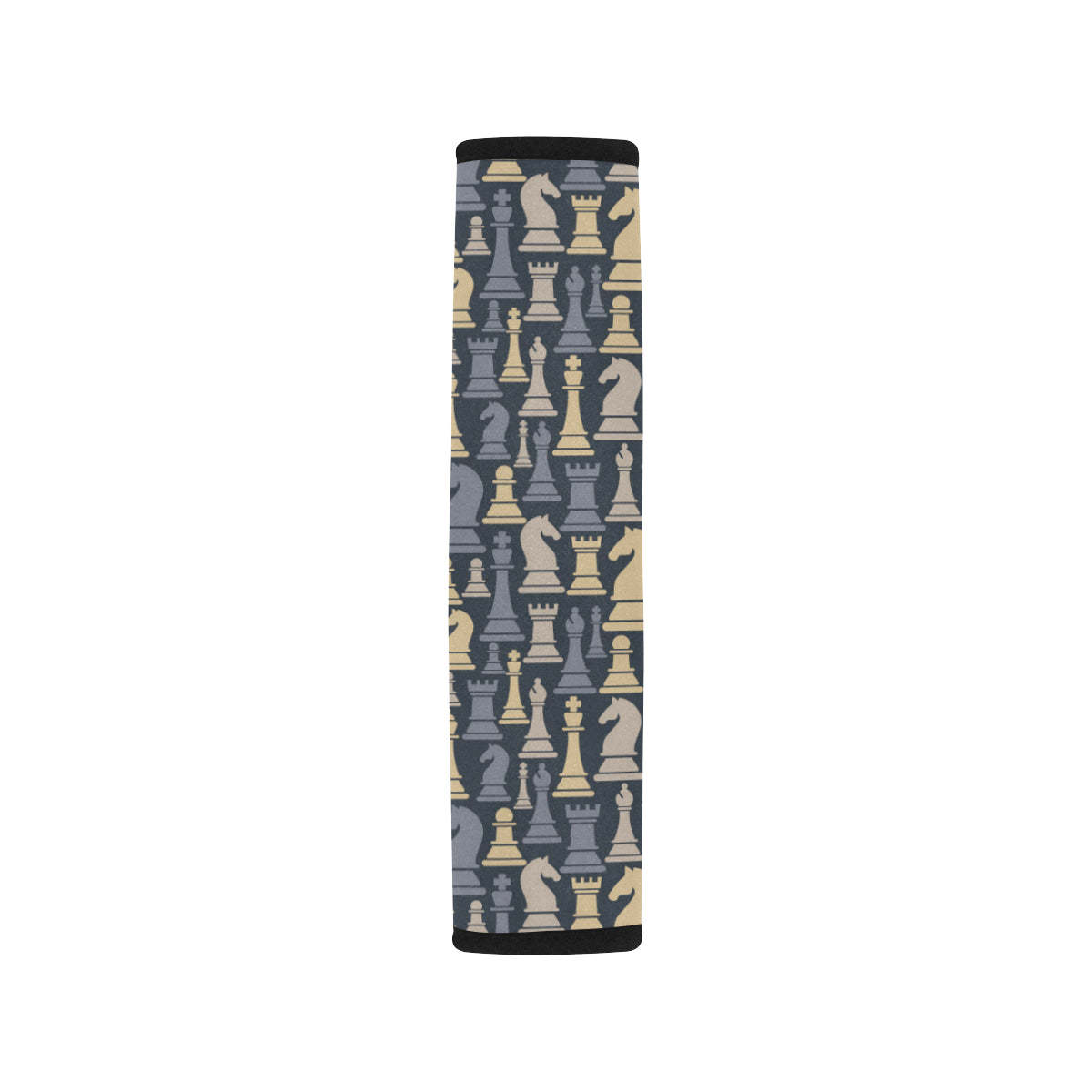 Chess Pattern Print Design 04 Car Seat Belt Cover
