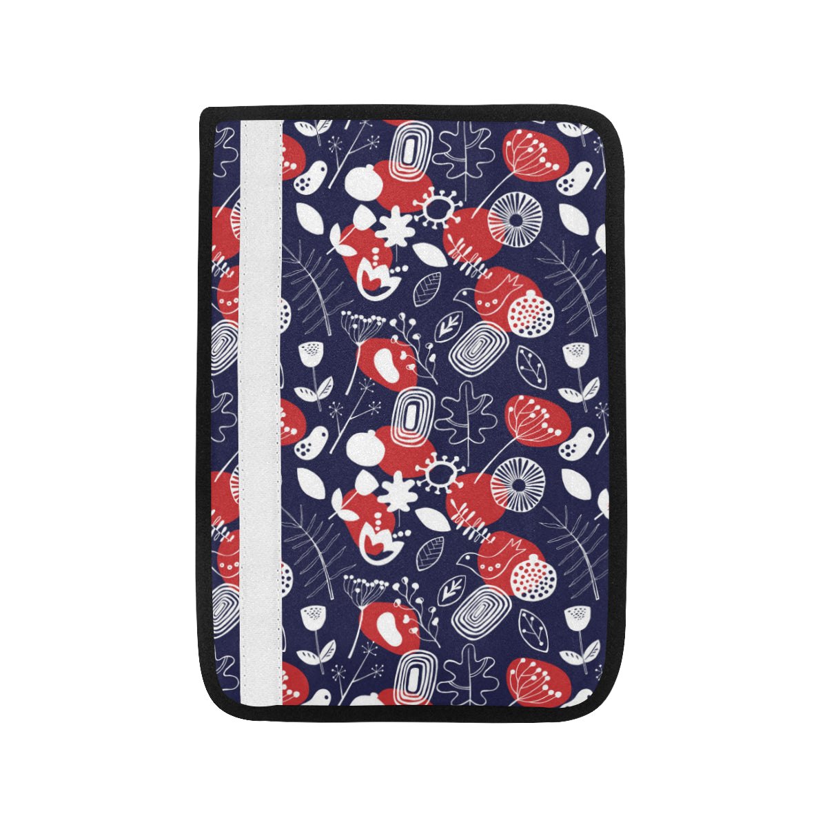 Nordic Pattern Print Design A02 Car Seat Belt Cover