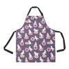 Donut Unicorn Pattern Print Design DN011 Apron with Pocket