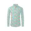 Angel Pattern Print Design 01 Men's Long Sleeve Shirt