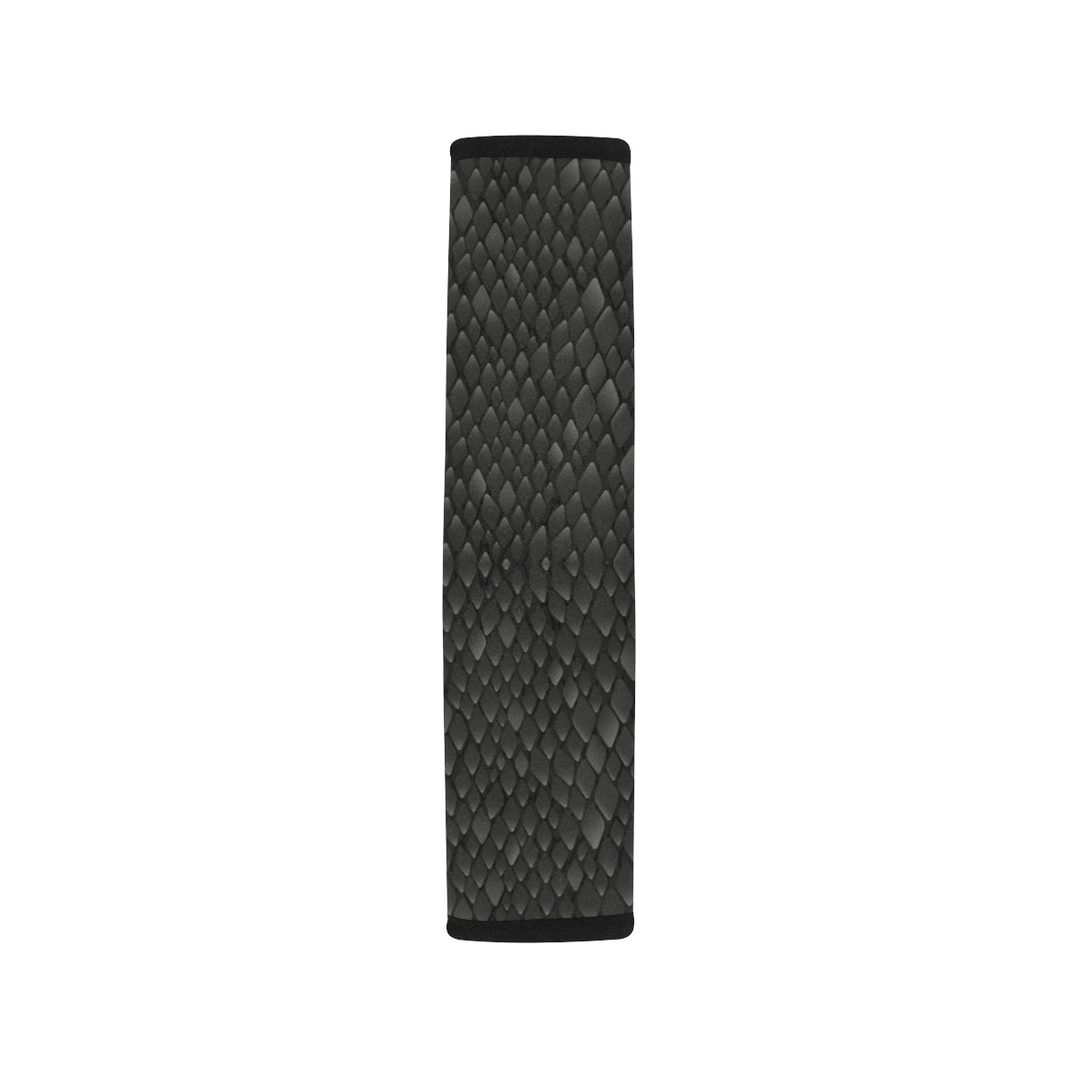 Snake Skin Black Print Car Seat Belt Cover