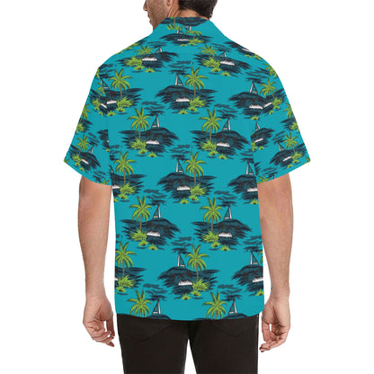 Pacific island Pattern Print Design A01 Men's Hawaiian Shirt