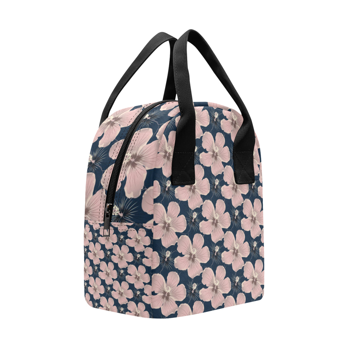 Plumeria Pattern Print Design PM018 Insulated Lunch Bag