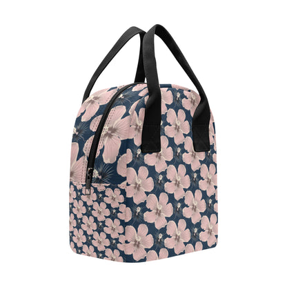 Plumeria Pattern Print Design PM018 Insulated Lunch Bag