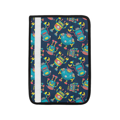 Robot Pattern Print Design A05 Car Seat Belt Cover
