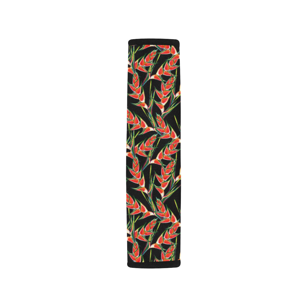 Heliconia Pattern Print Design HL010 Car Seat Belt Cover