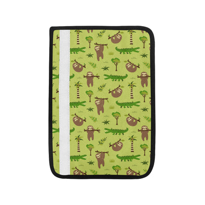 Alligator Pattern Print Design 04 Car Seat Belt Cover