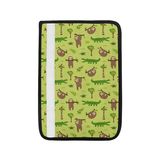 Alligator Pattern Print Design 04 Car Seat Belt Cover