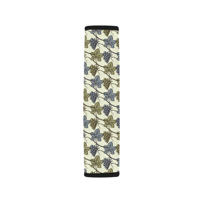 Grape Pattern Print Design GP03 Car Seat Belt Cover