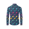 Birds Pattern Print Design 01 Men's Long Sleeve Shirt