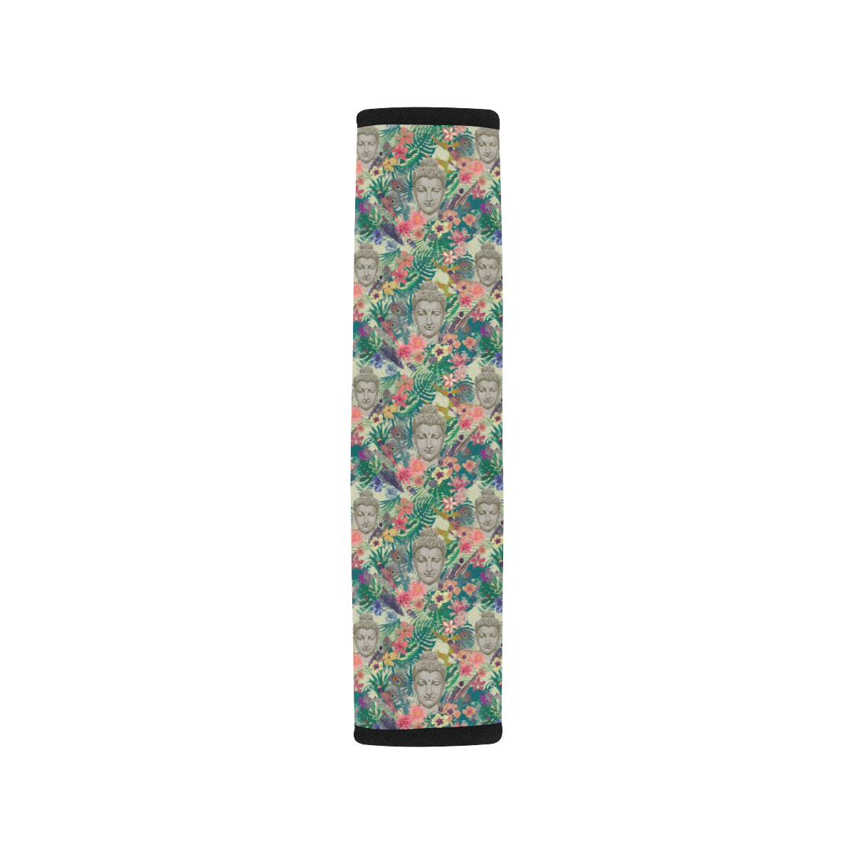 Buddha Pattern Print Design 08 Car Seat Belt Cover