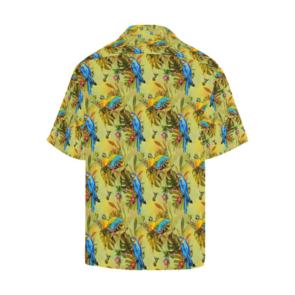 Parrot Pattern Print Design A02 Men's Hawaiian Shirt