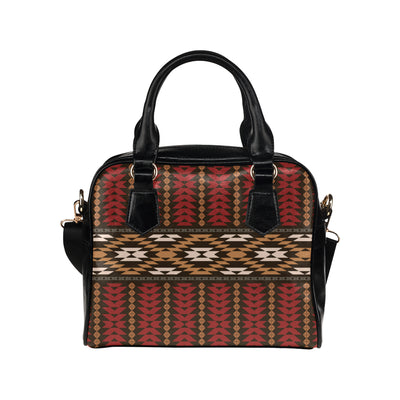 Native Pattern Print Design A02 Shoulder Handbag