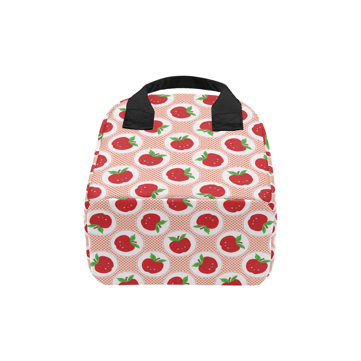 Apple Pattern Print Design AP08 Insulated Lunch Bag