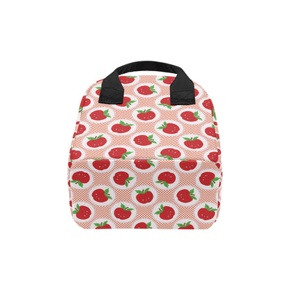 Apple Pattern Print Design AP08 Insulated Lunch Bag
