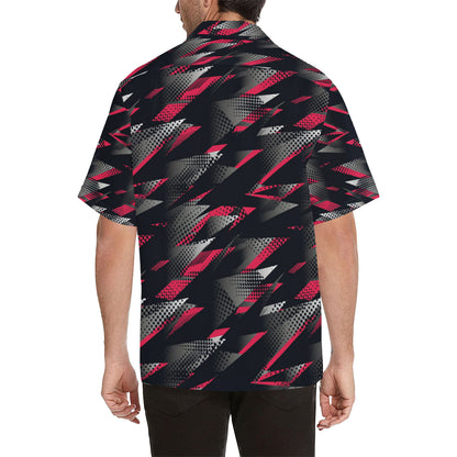 Racing Style Pattern Print Design A04 Men's Hawaiian Shirt