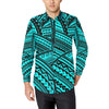 Polynesian Tribal Men's Long Sleeve Shirt