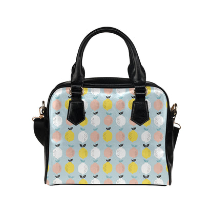 Citrus  Pattern Print Design 03 Shoulder Handbag