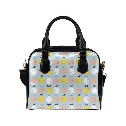 Citrus  Pattern Print Design 03 Shoulder Handbag