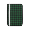 Green Tartan Plaid Pattern Car Seat Belt Cover