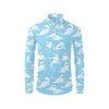 Sea Lion Cute Pattern Print Design 03 Men's Long Sleeve Shirt