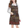 African Pattern Print Design 07 Apron with Pocket