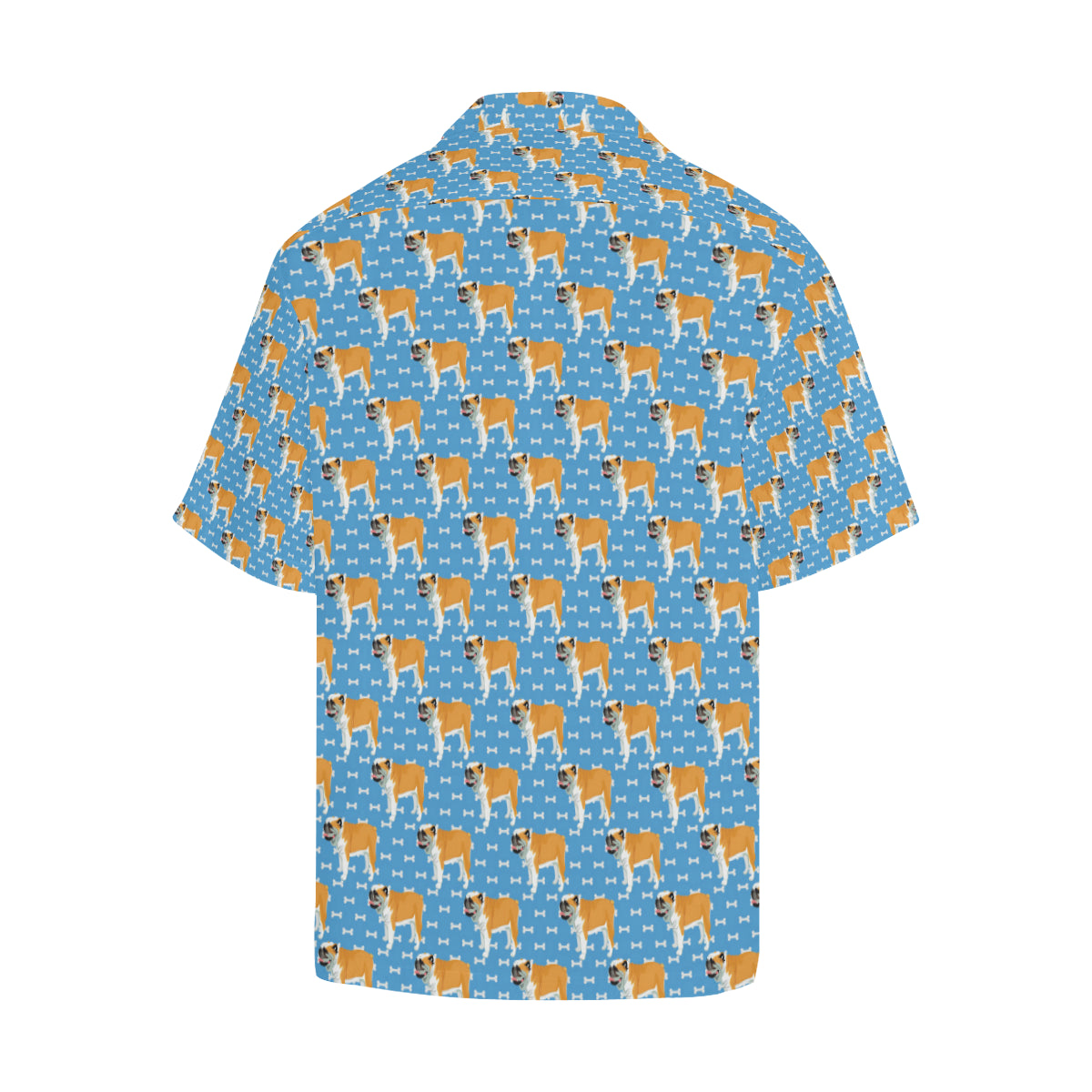Bulldogs Pattern Print Design 06 Men's Hawaiian Shirt