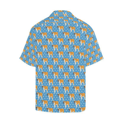 Bulldogs Pattern Print Design 06 Men's Hawaiian Shirt