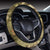 Camo Realistic Tree Texture Print Steering Wheel Cover with Elastic Edge