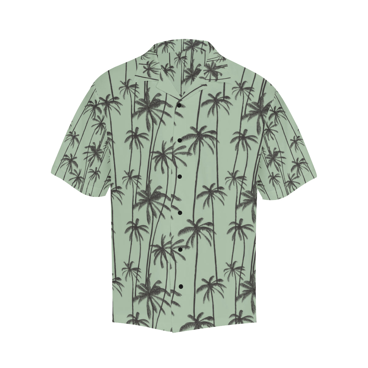 Palm Tree Pattern Print Design A04 Men's Hawaiian Shirt