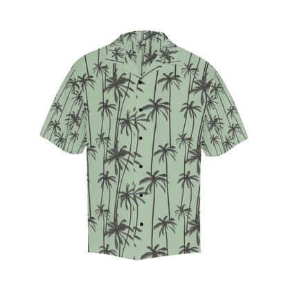 Palm Tree Pattern Print Design A04 Men's Hawaiian Shirt