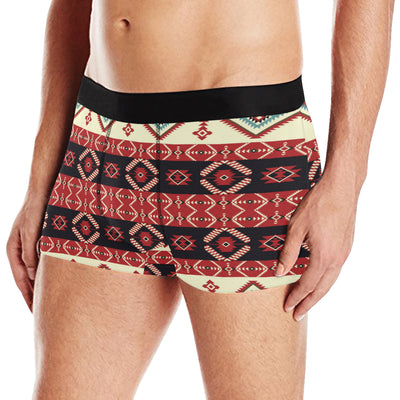 Navajo Pattern Print Design A05 Men's Boxer Briefs