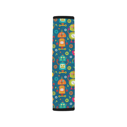 Robot Pattern Print Design A04 Car Seat Belt Cover
