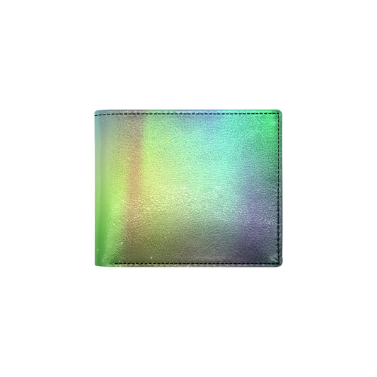 Aurora Borealis Pattern Print Design 03 Men's ID Card Wallet
