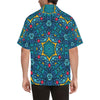 Kaleidoscope Pattern Print Design 04 Men's Hawaiian Shirt