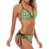 Palm Leaves Pattern Print Design PL08 Bikini