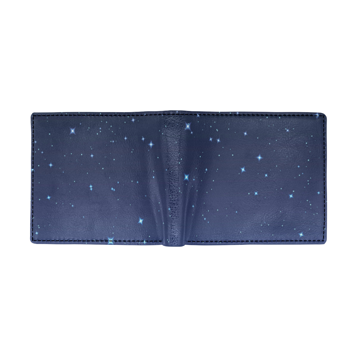 Night sky Pattern Print Design A01 Men's ID Card Wallet