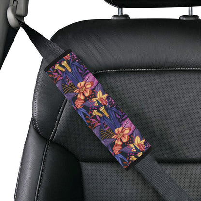Lily Pattern Print Design LY016 Car Seat Belt Cover